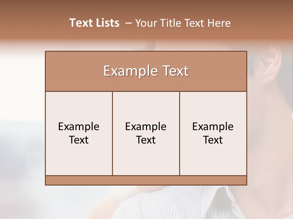 Object Hand Information PowerPoint Template
