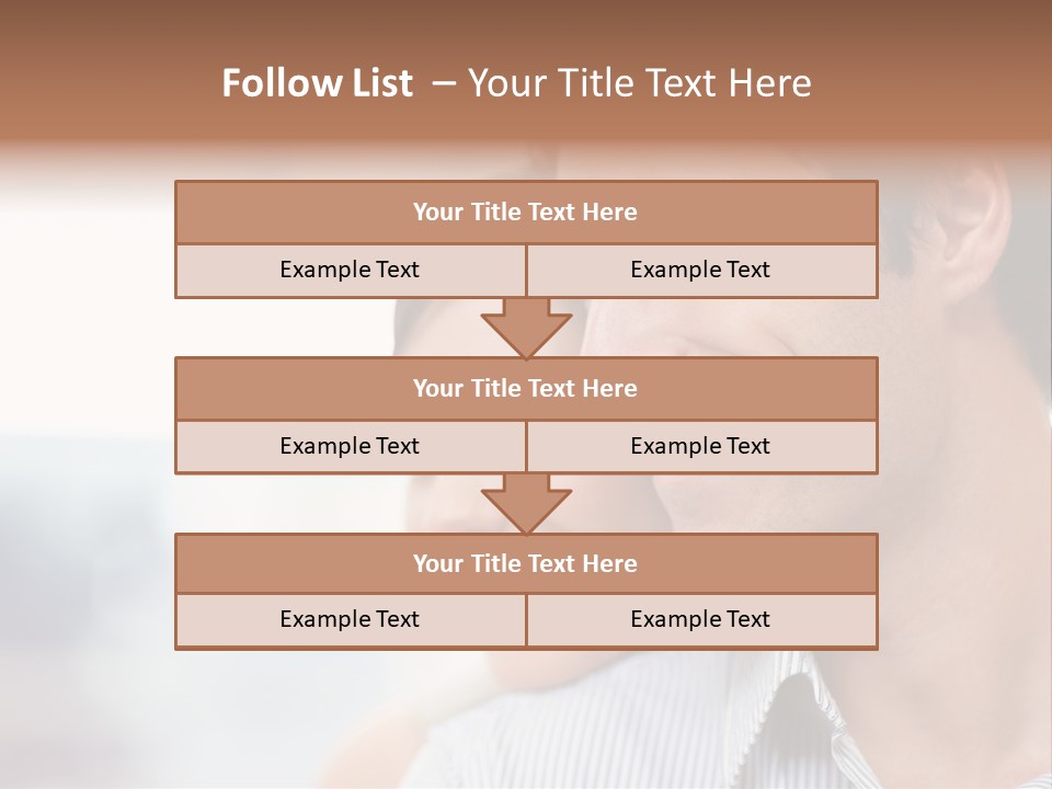 Object Hand Information PowerPoint Template
