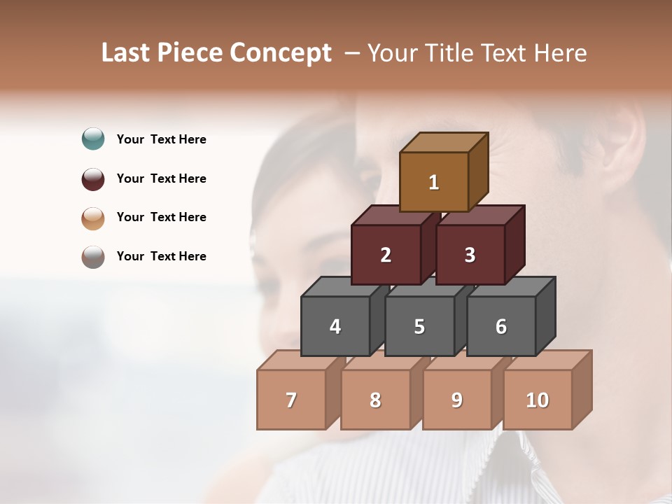 Object Hand Information PowerPoint Template