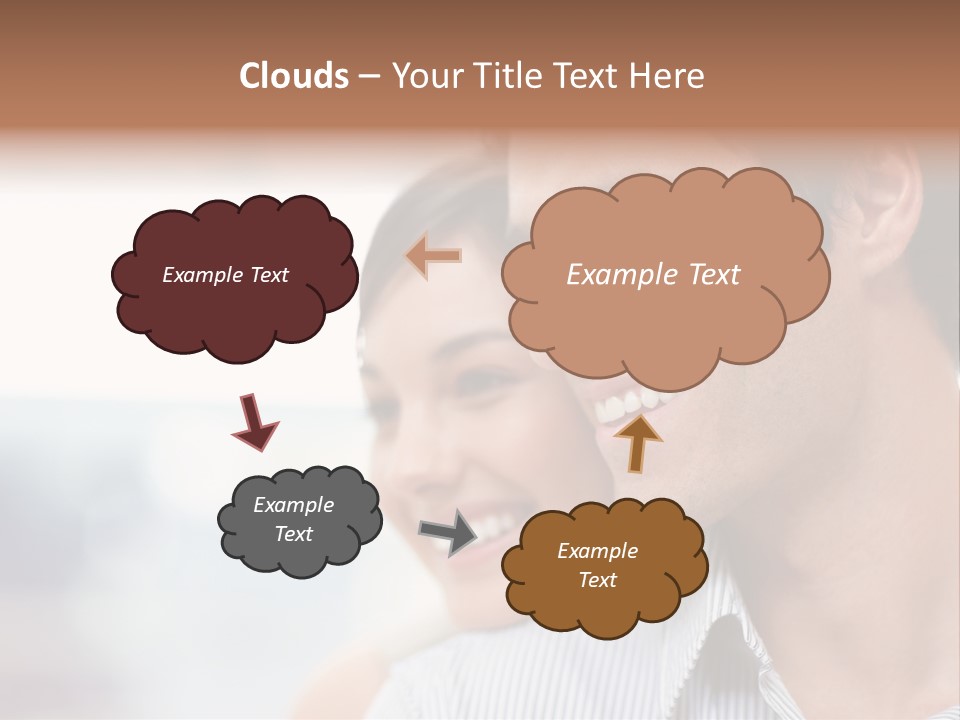 Object Hand Information PowerPoint Template