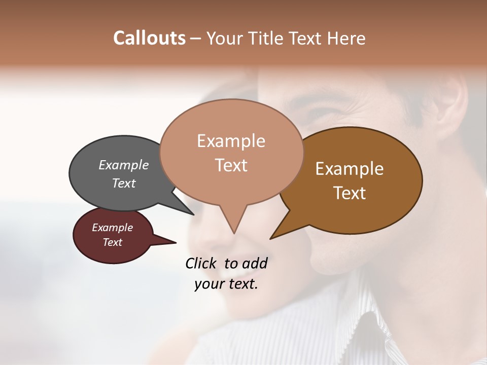 Object Hand Information PowerPoint Template
