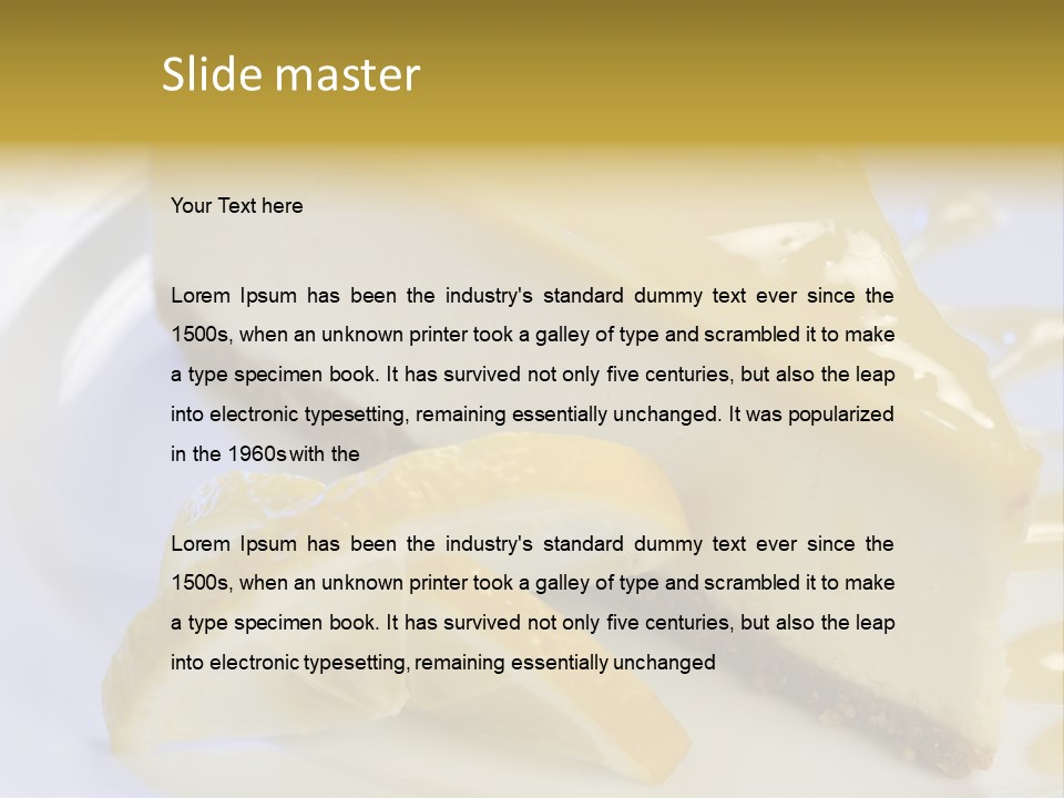 Style Nutrition Nutritious PowerPoint Template