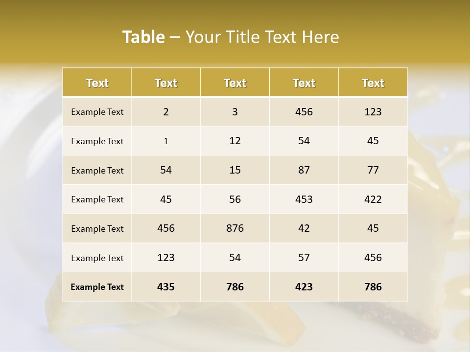 Style Nutrition Nutritious PowerPoint Template
