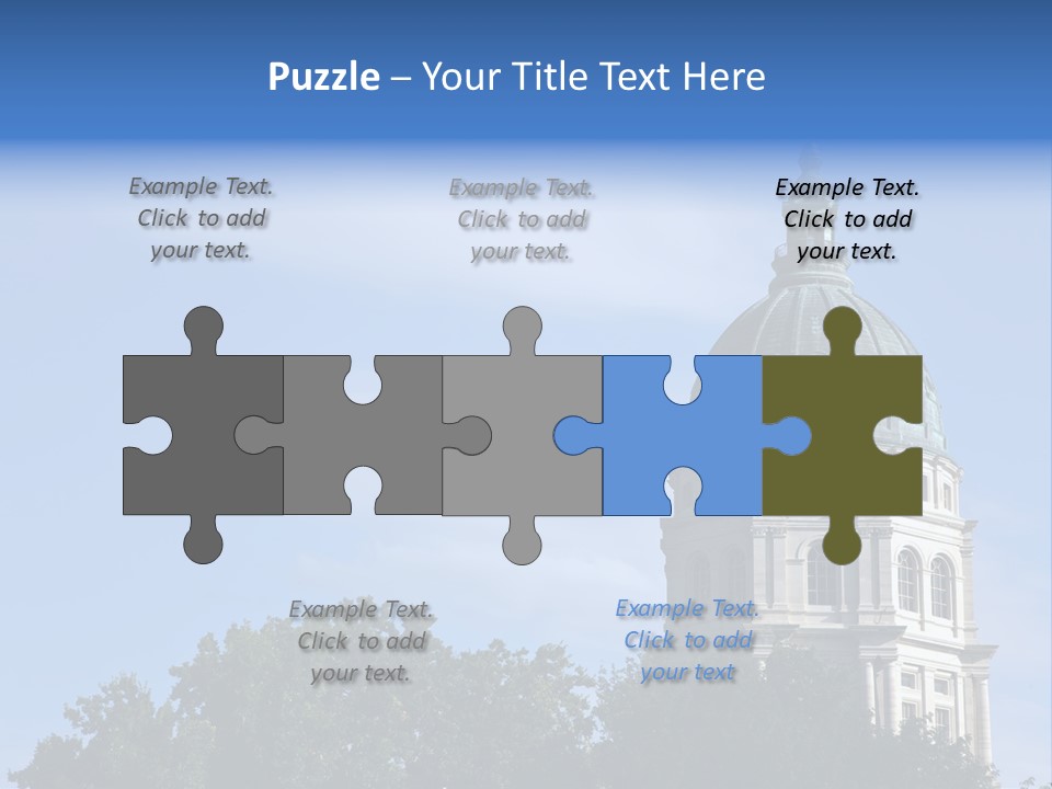 Kansas Downtown City PowerPoint Template