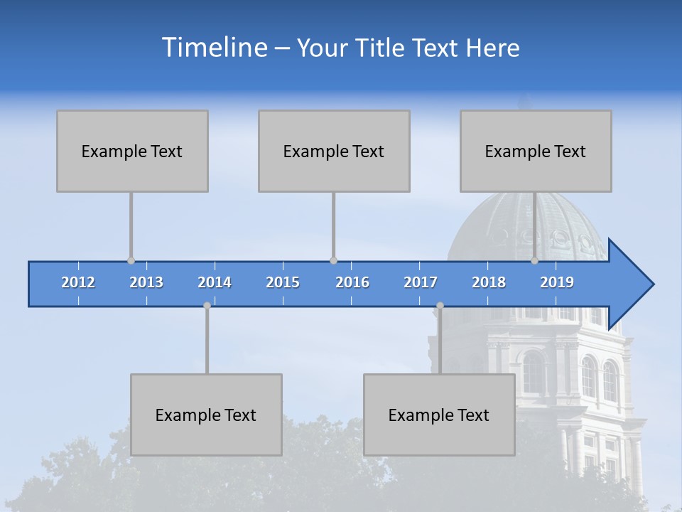Kansas Downtown City PowerPoint Template
