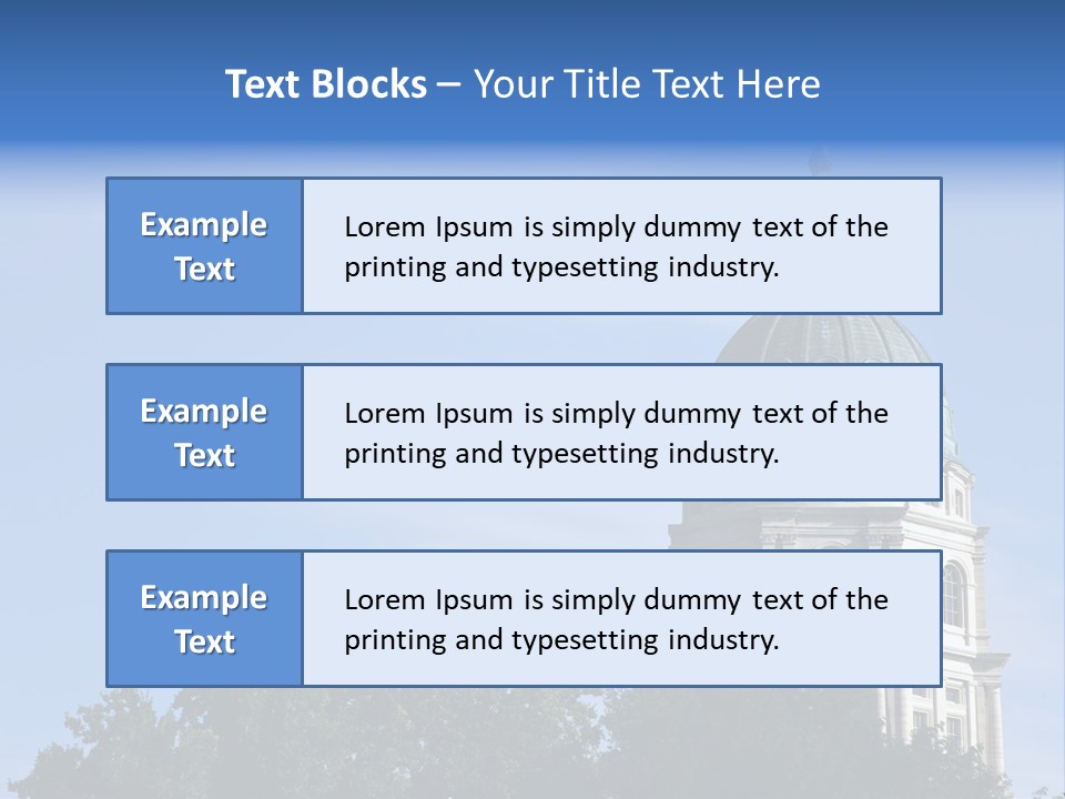Kansas Downtown City PowerPoint Template