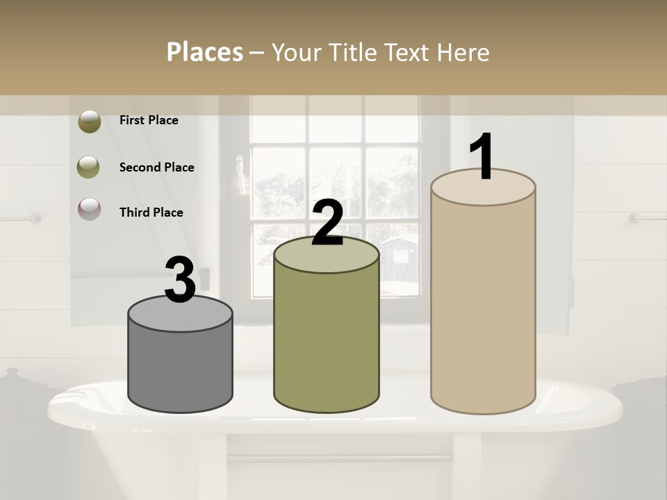 Residenz Wood Composition PowerPoint Template