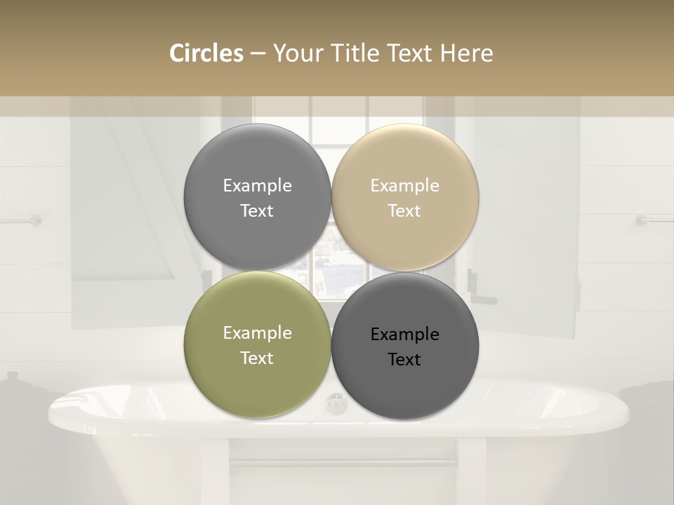 Residenz Wood Composition PowerPoint Template