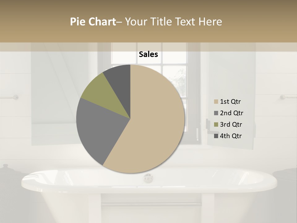 Residenz Wood Composition PowerPoint Template