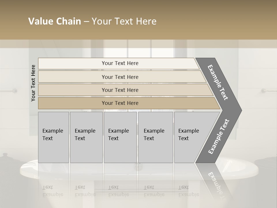 Residenz Wood Composition PowerPoint Template