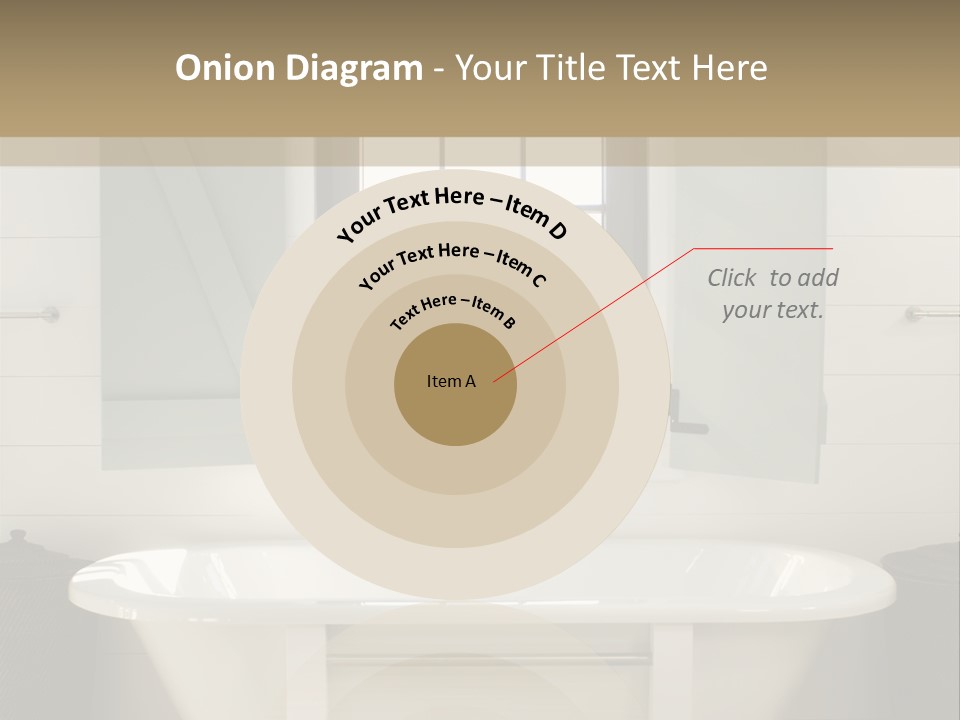 Residenz Wood Composition PowerPoint Template