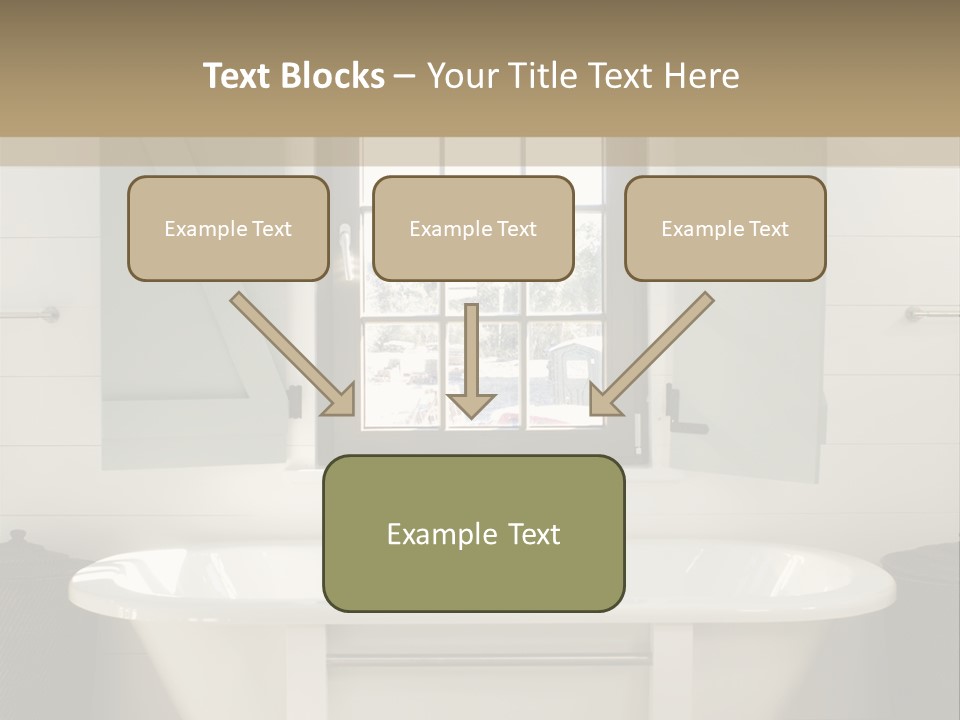 Residenz Wood Composition PowerPoint Template
