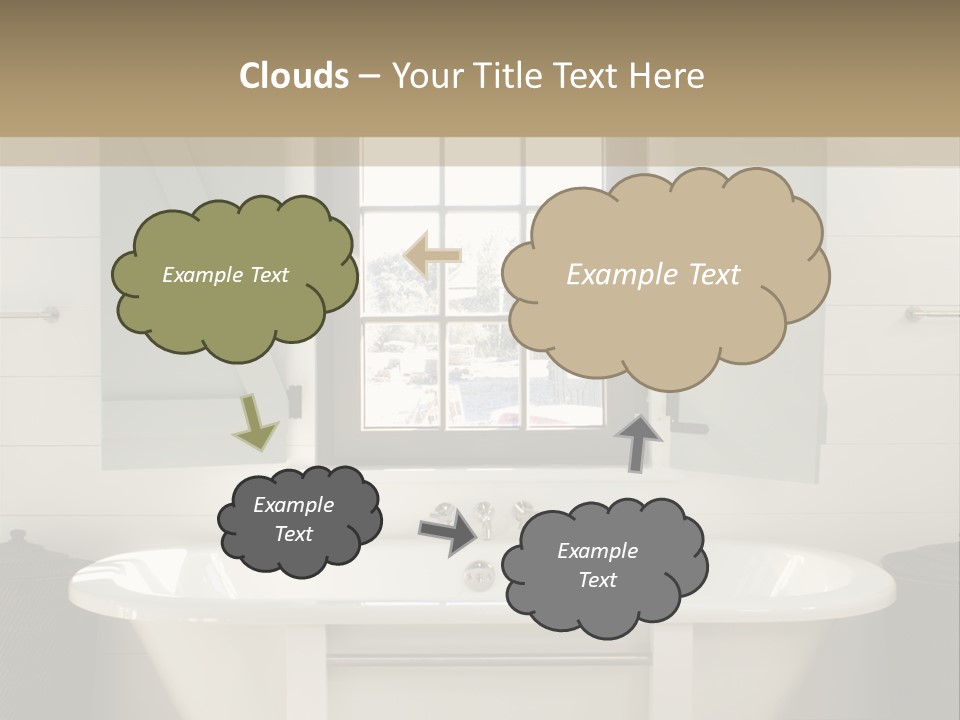 Residenz Wood Composition PowerPoint Template