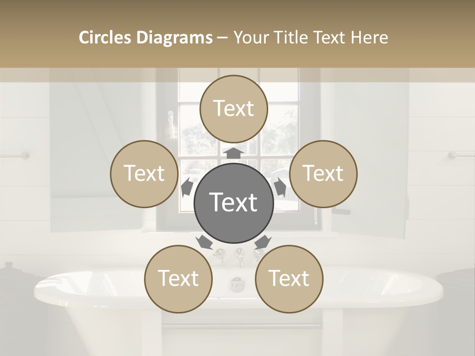 Residenz Wood Composition PowerPoint Template