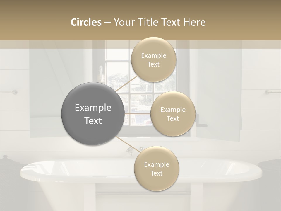 Residenz Wood Composition PowerPoint Template