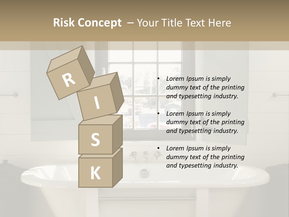 Residenz Wood Composition PowerPoint Template
