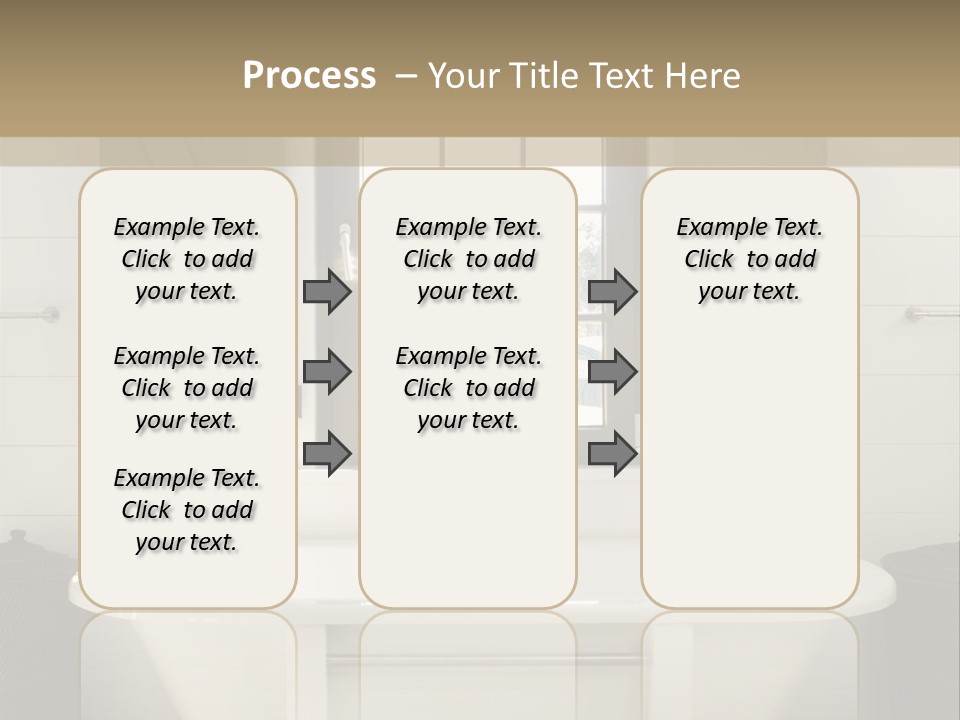 Residenz Wood Composition PowerPoint Template