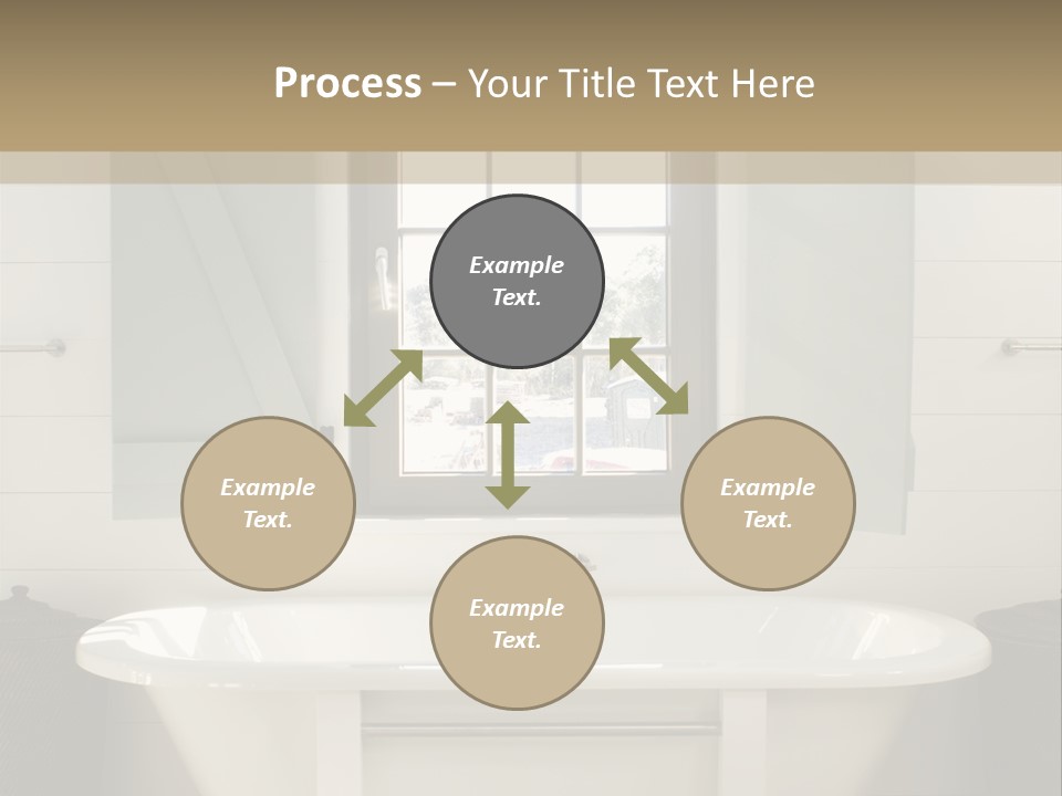 Residenz Wood Composition PowerPoint Template