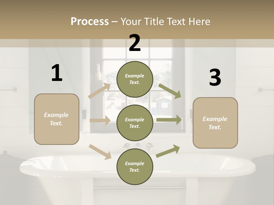 Residenz Wood Composition PowerPoint Template