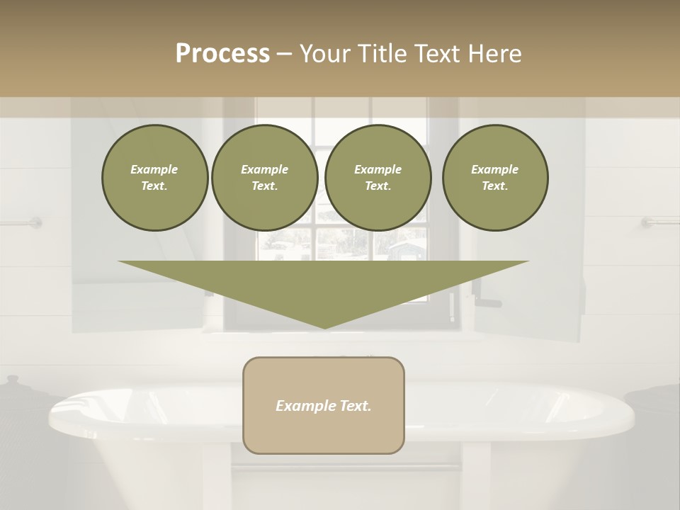 Residenz Wood Composition PowerPoint Template