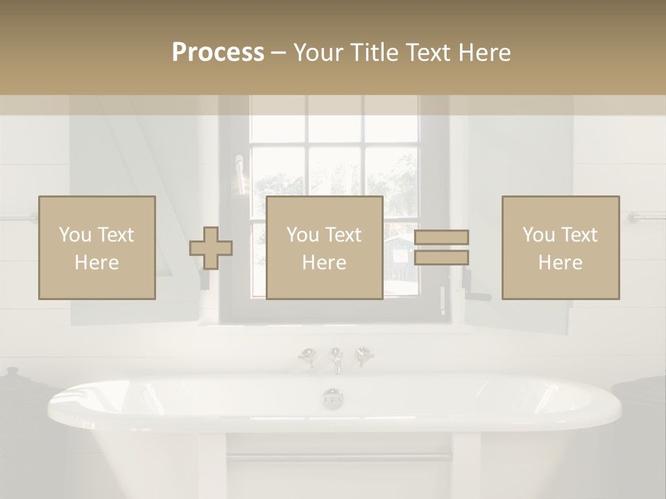 Residenz Wood Composition PowerPoint Template