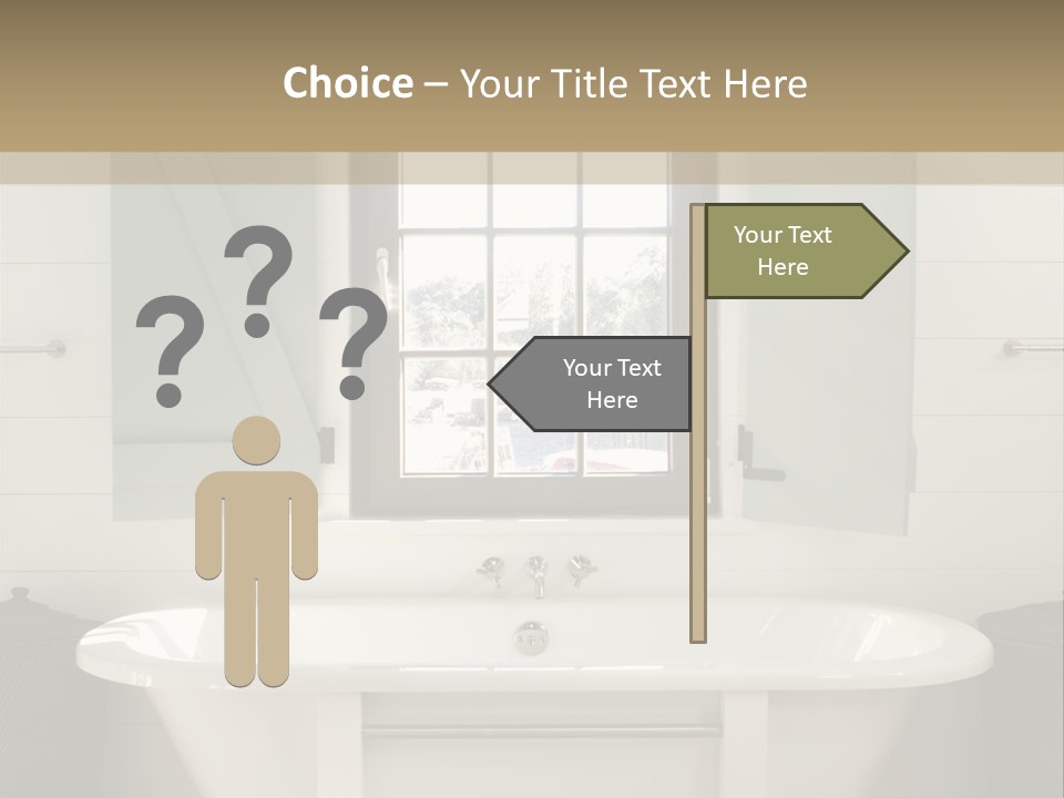 Residenz Wood Composition PowerPoint Template