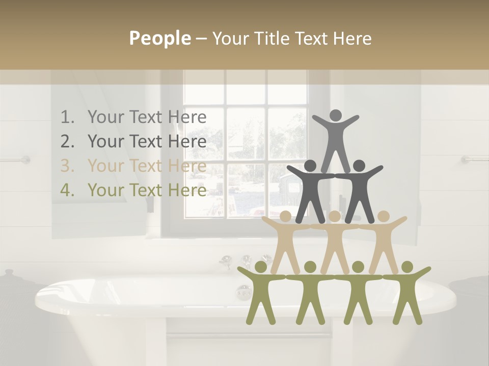 Residenz Wood Composition PowerPoint Template