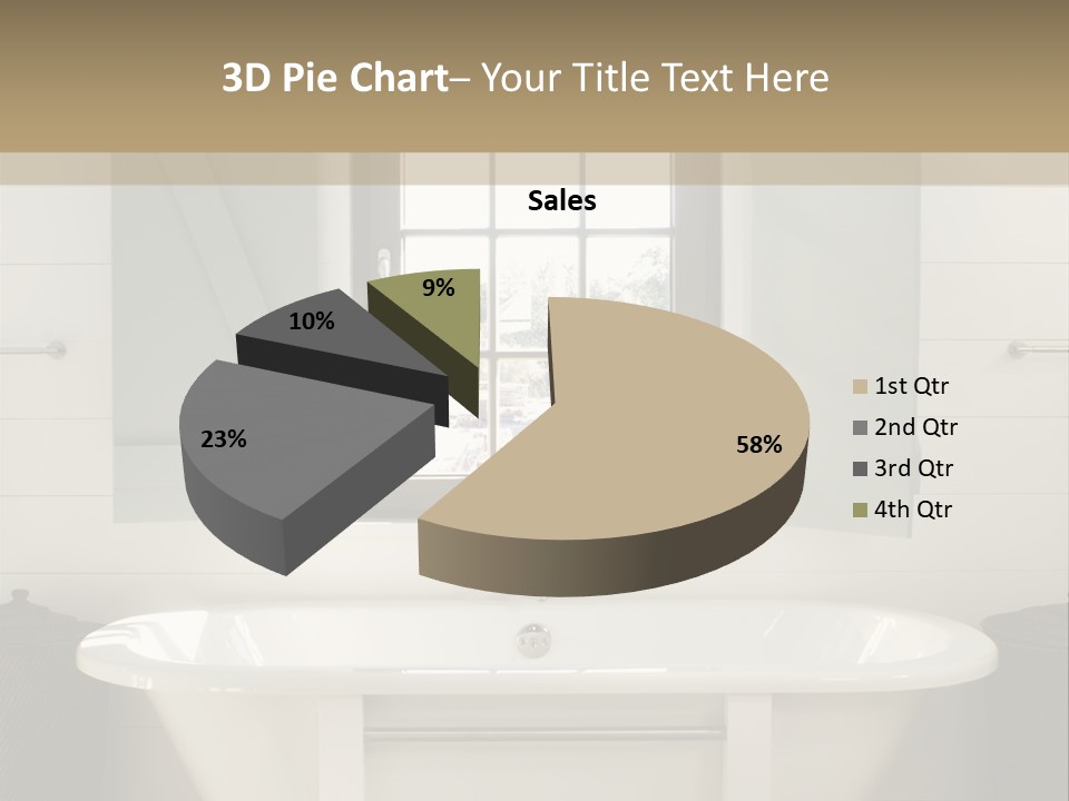 Residenz Wood Composition PowerPoint Template
