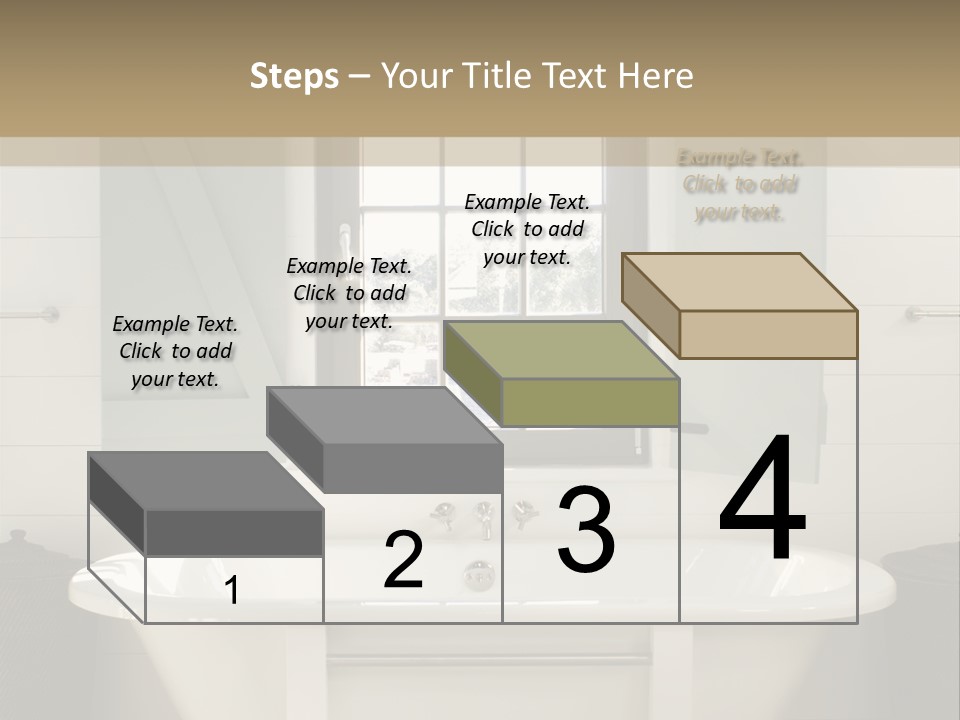 Residenz Wood Composition PowerPoint Template