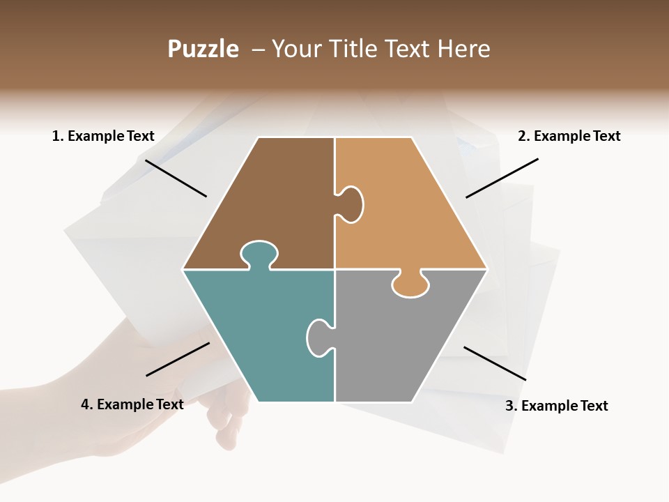Object Hand Information PowerPoint Template