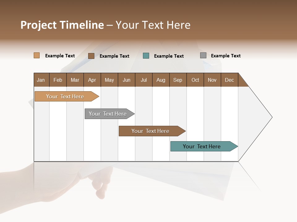 Object Hand Information PowerPoint Template