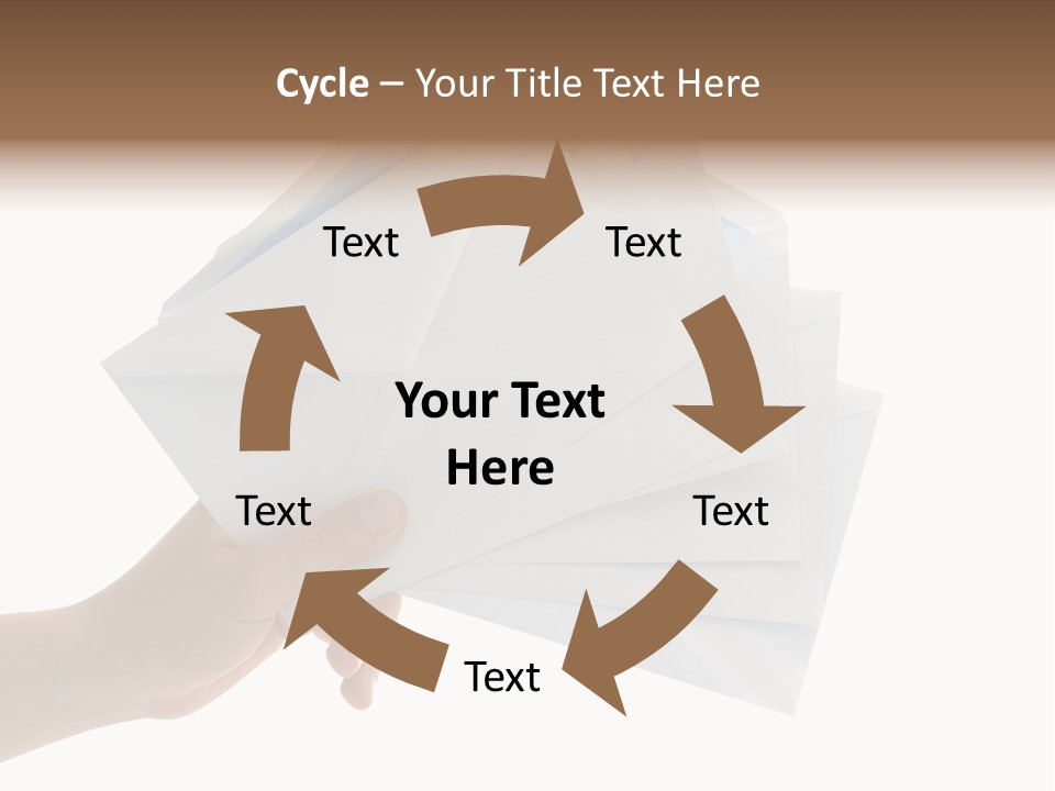 Object Hand Information PowerPoint Template