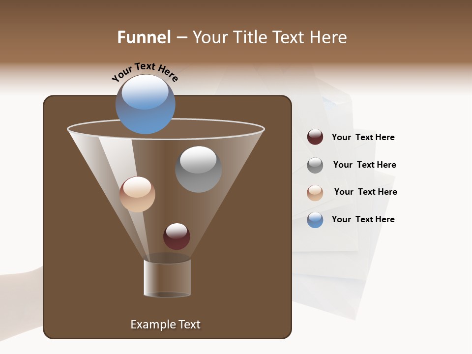 Object Hand Information PowerPoint Template