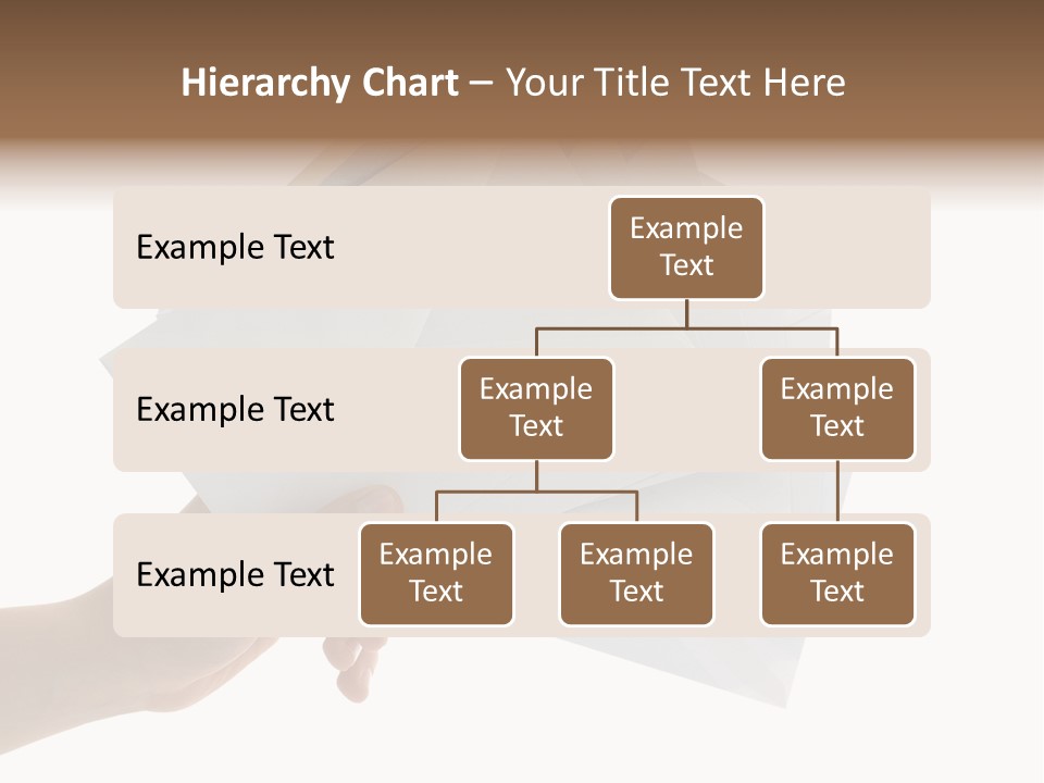 Object Hand Information PowerPoint Template