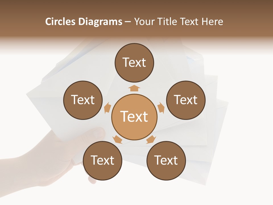 Object Hand Information PowerPoint Template