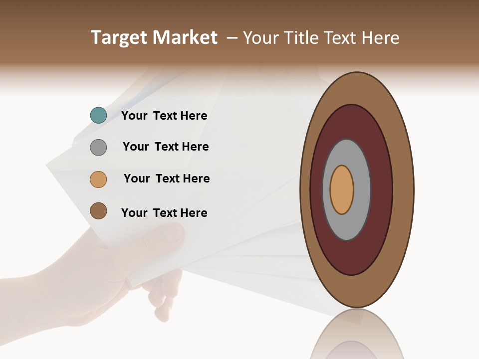 Object Hand Information PowerPoint Template