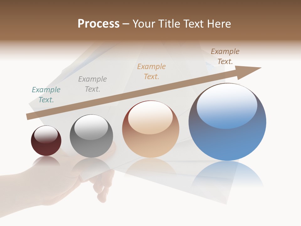 Object Hand Information PowerPoint Template
