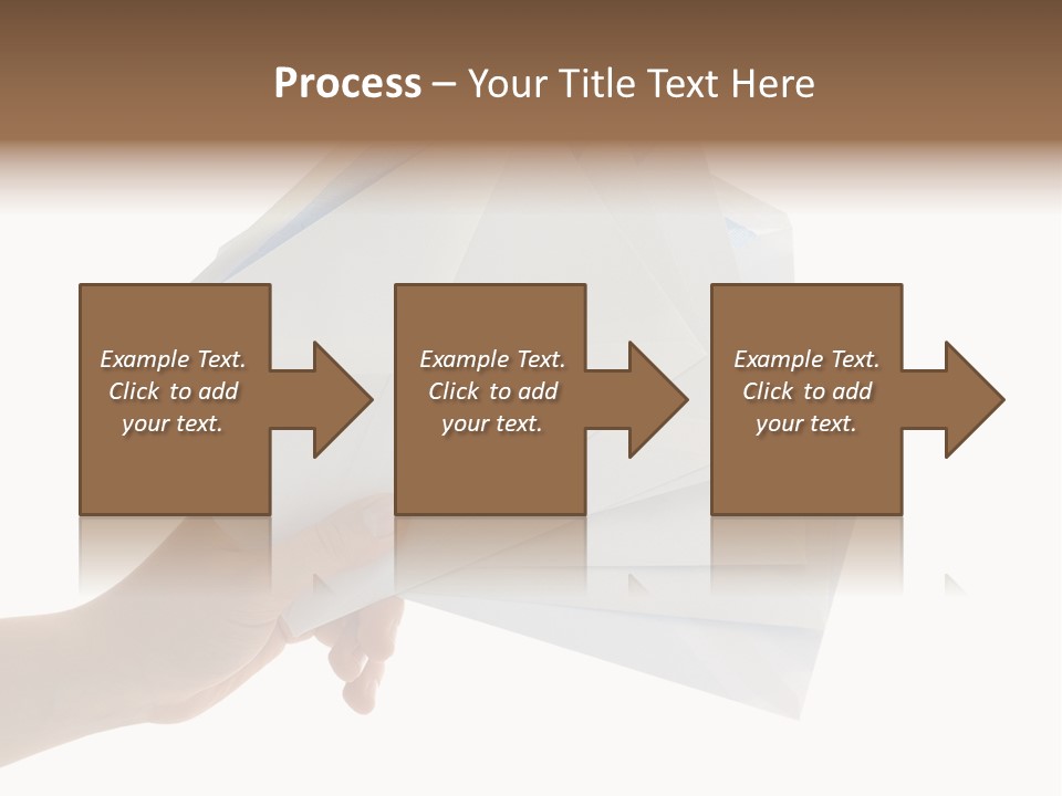Object Hand Information PowerPoint Template