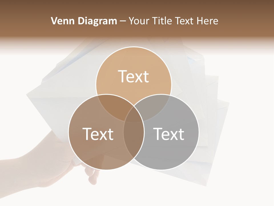 Object Hand Information PowerPoint Template