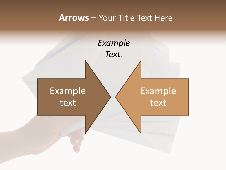 Object Hand Information PowerPoint Template