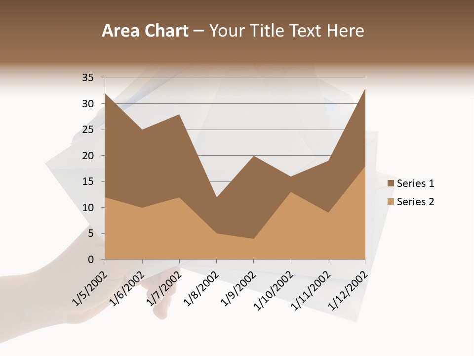 Object Hand Information PowerPoint Template