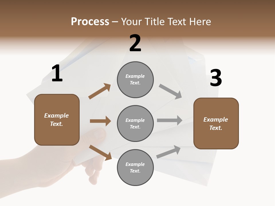 Object Hand Information PowerPoint Template