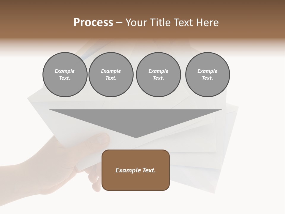 Object Hand Information PowerPoint Template