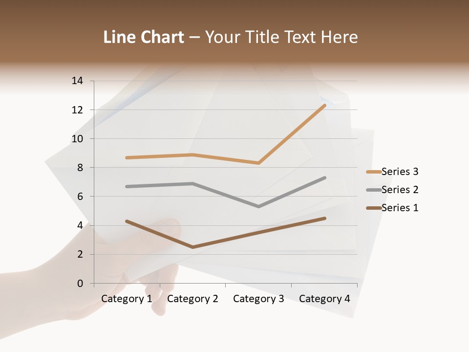 Object Hand Information PowerPoint Template