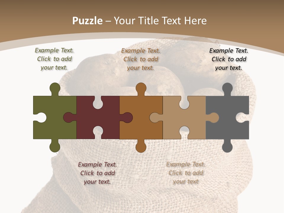 Dug Background Fresh PowerPoint Template