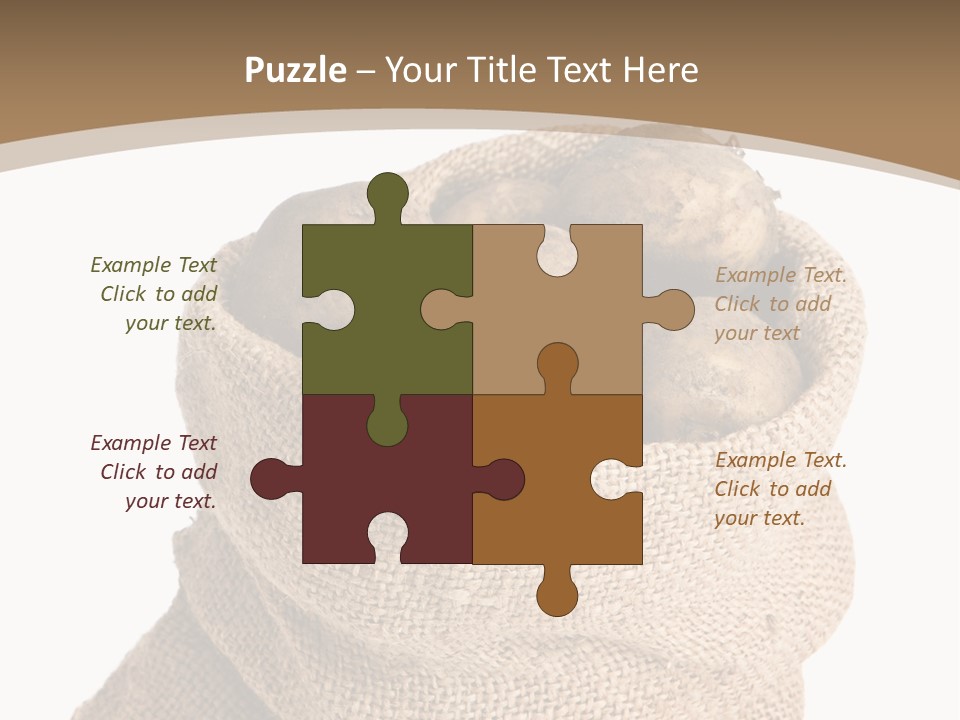 Dug Background Fresh PowerPoint Template