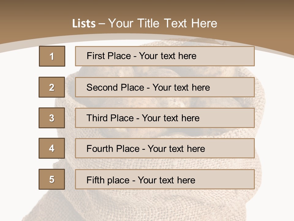 Dug Background Fresh PowerPoint Template