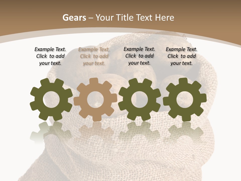 Dug Background Fresh PowerPoint Template