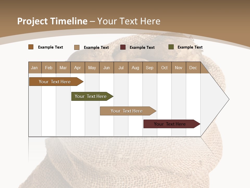 Dug Background Fresh PowerPoint Template