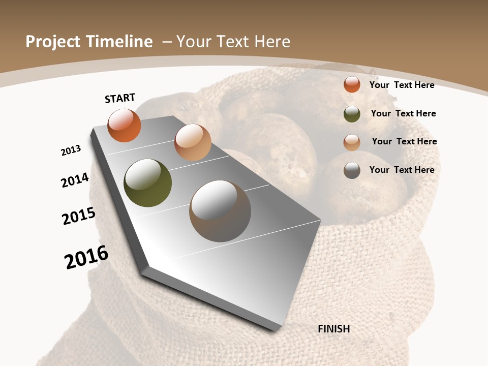 Dug Background Fresh PowerPoint Template